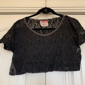Free People lace crop top